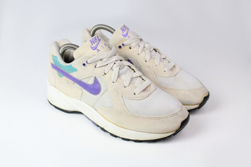Vintage Nike Air Icarus Sneakers Women's EUR 39 gray purple 80s rare trainers