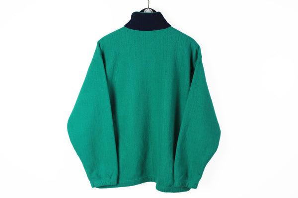 Vintage Fleece Half Zip Medium