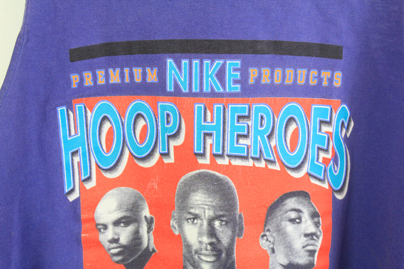 Vintage Nike "Hoop Heroes" Top Large / XLarge