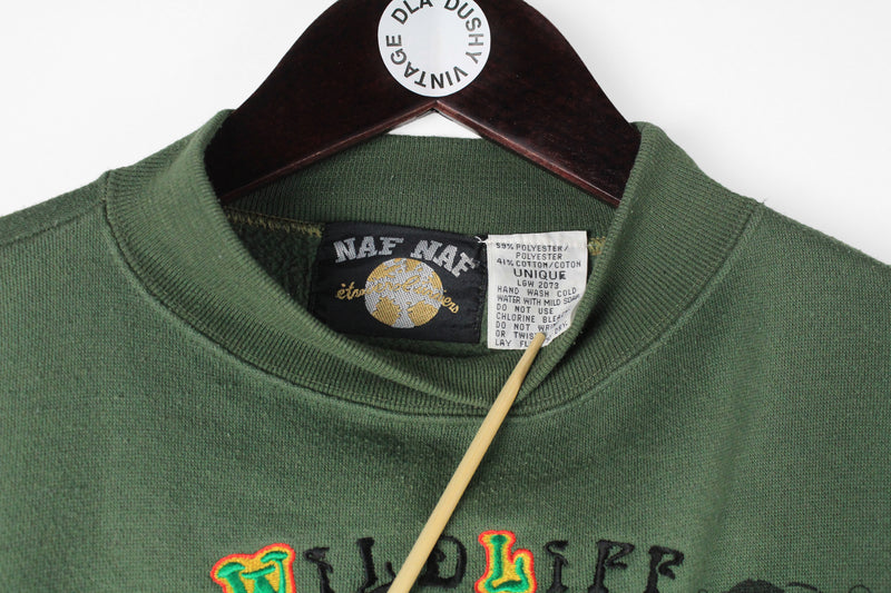 Vintage Naf Naf Sweatshirt Small Oversize
