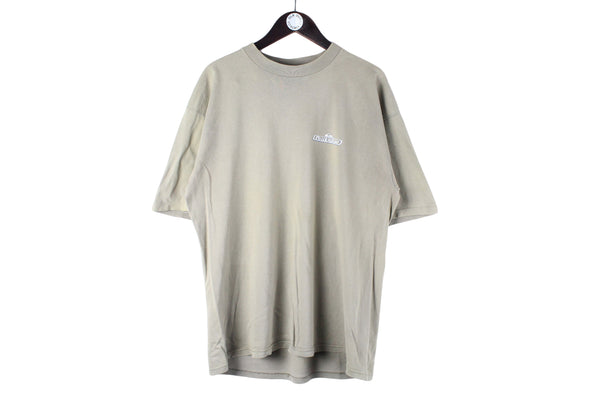Vintage Quiksilver T-Shirt XLarge made in USA big logo Australian brand cotton oversized 90s shirt