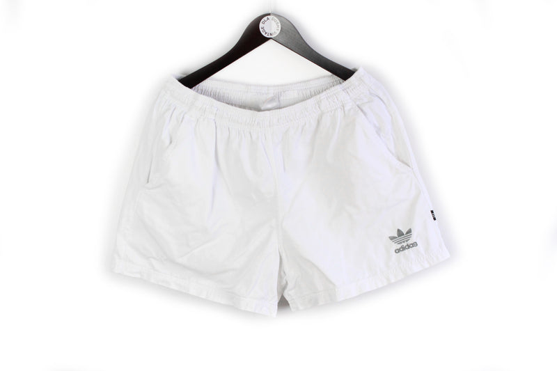 Vintage Adidas Shorts XLarge white 90s sport style shorts