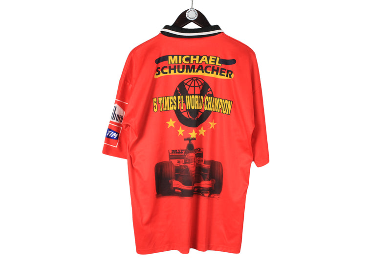 Vintage Ferrari Michael Schumacher T-Shirt XLarge