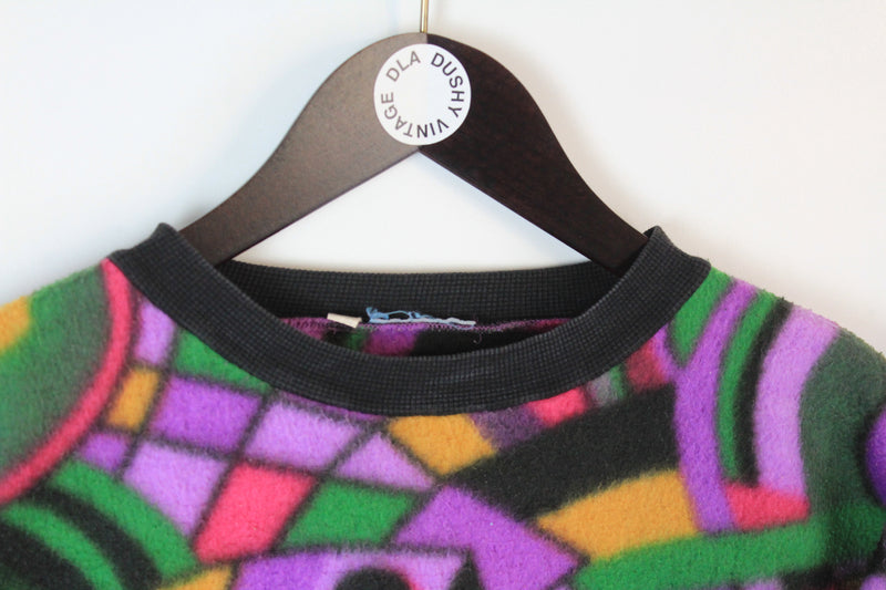 Vintage Fleece Sweatshirt Women's Medium / Large