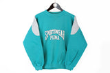 Vintage Puma Sweatshirt Women's Large sportswear big logo blue 90s retro style authentic wear
