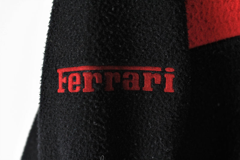 Vintage Ferrari Fleece Full Zip Large