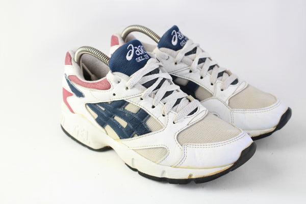 Vintage Asics GEL 123 Sneakers Japan brand athletic sport shoes white running trainers 