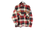 Vintage Fjallraven Shirt Large plaid flannel 90s outdoor heavy shirt