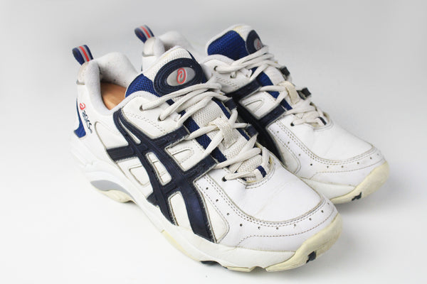 Vintage Asics Sneakers US 9 white retro sport style Gel Lite 90s classic trainers rare shoes