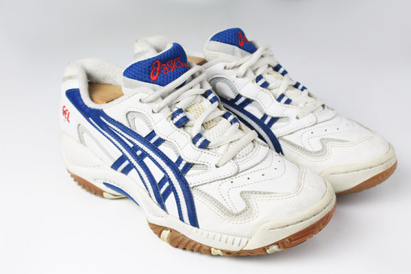 Vintage Asics Sneakers Women's US 8 white 90s retro classis running trainers sport shoes