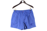 Vintage Lotto Shorts Large blue cotton 90s retro sport style tennis shorts