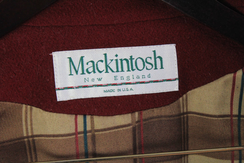 Vintage Mackintosh Coat Women's Large