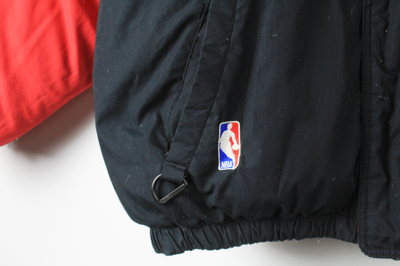 90's Chicago Bulls Starter NBA Windbreaker Jacket Size Medium – Rare VNTG