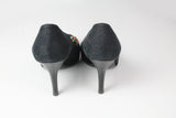 Gucci Monogram Heels Shoes 38 1/2