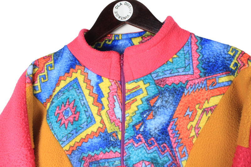 Vintage Fleece 1/4 Zip Small