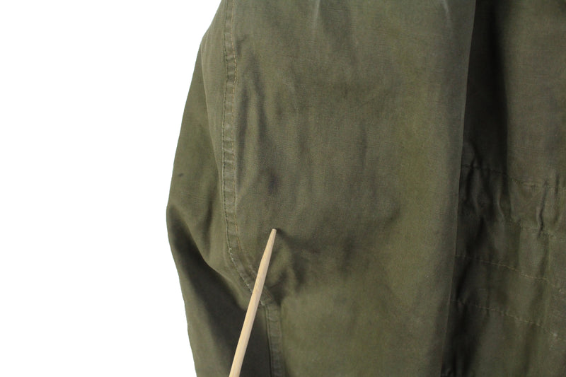 Vintage Belgian Army Military Jacket XLarge