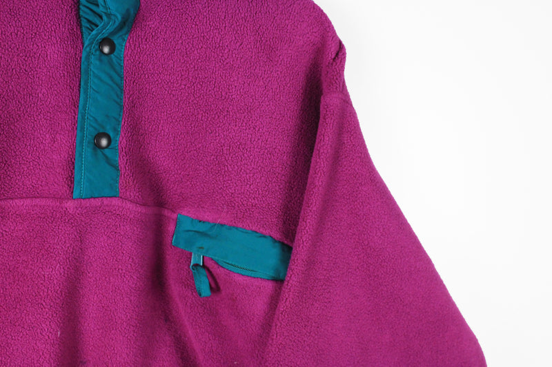 Vintage Fleece Snap Buttons XLarge