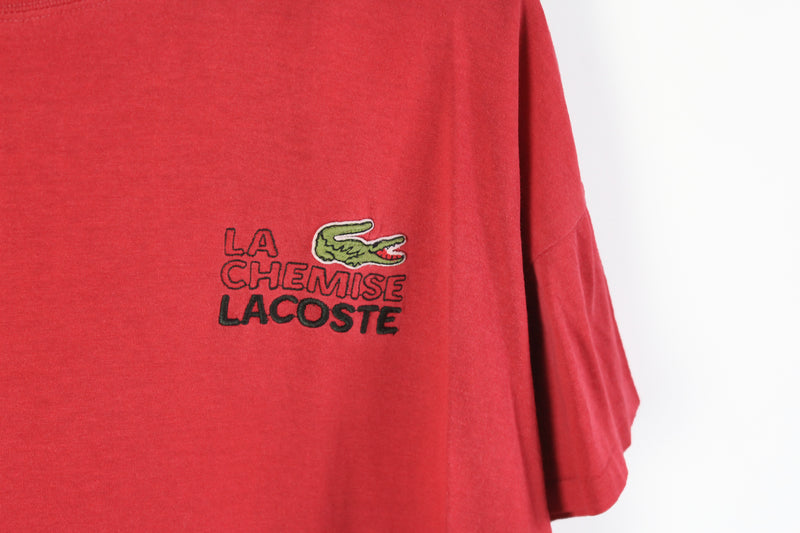 Vintage Lacoste T-Shirt Women's Large