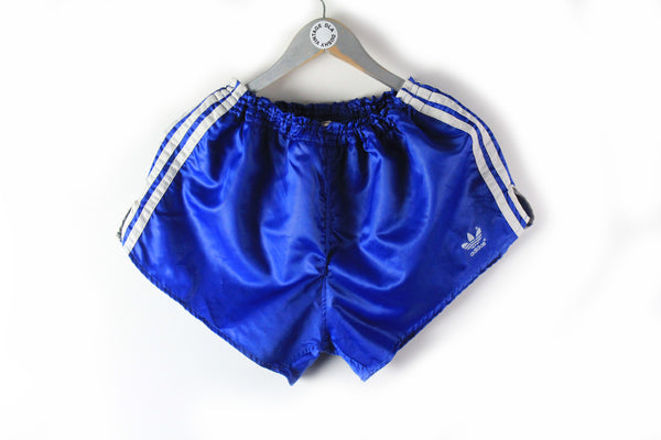 Vintage Adidas Shorts XLarge made in West Germany blue classic shorts