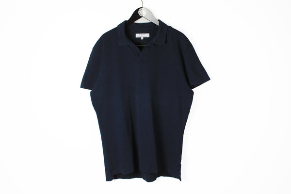 Kingsman x Orlebar Brown T-Shirt XXLarge navy blue authentic oversize luxury tee