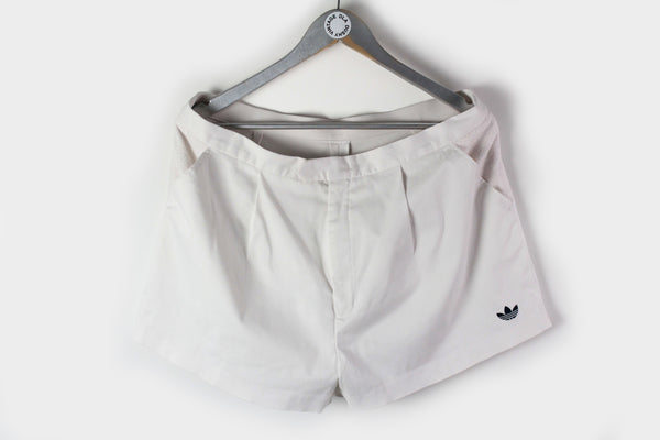 Vintage Adidas Tennis Shorts XLarge white athletic shorts