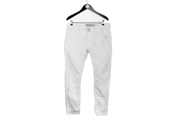 Jacob Cohen Pants 35 white trousers authentic luxury style