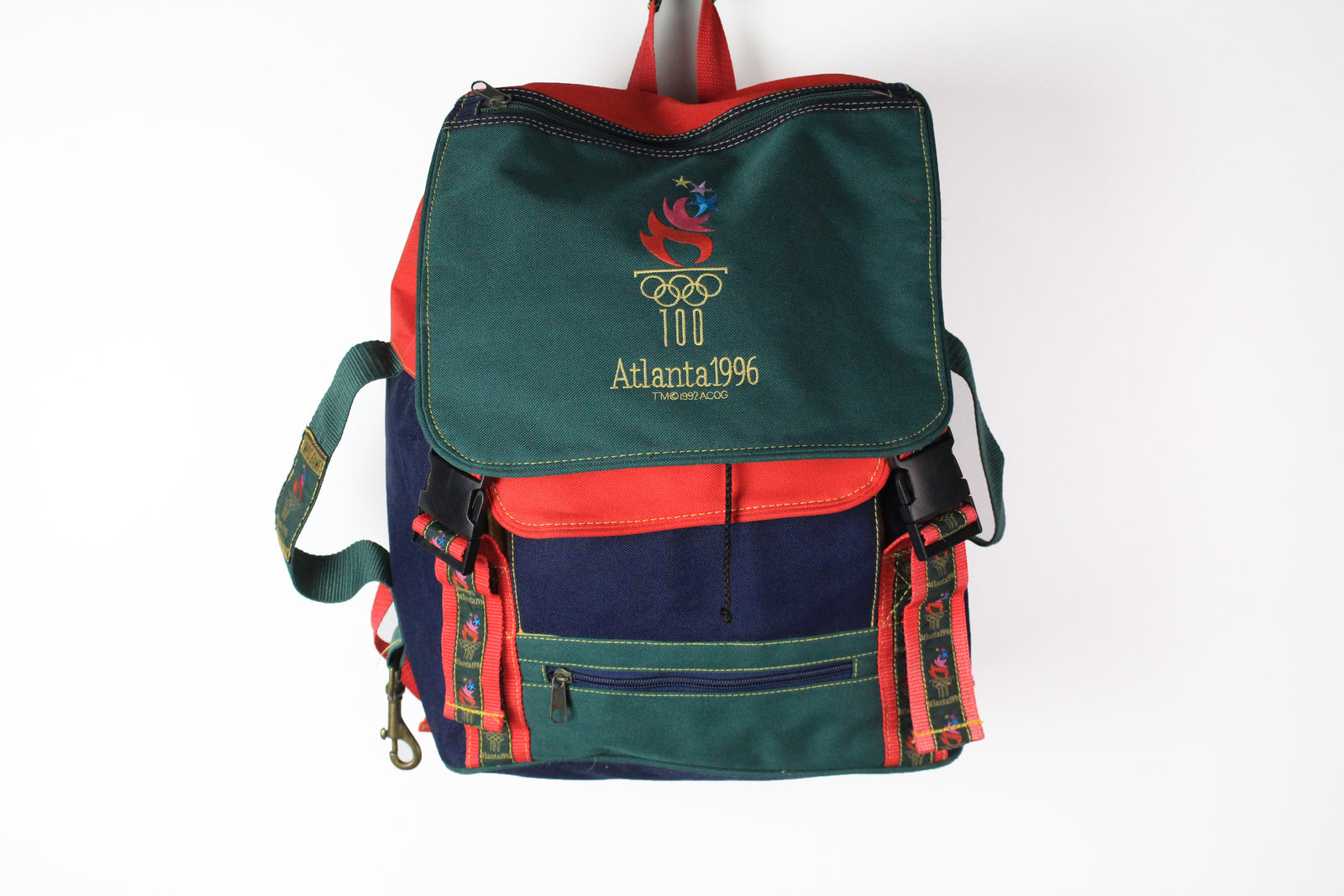 Vintage Atlanta 1996 USA Olympic Games Backpack – dla dushy