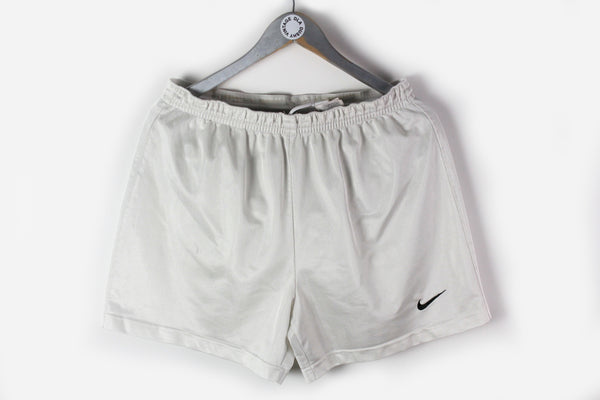 Vintage Nike Shorts Medium white classic sport 90s shorts