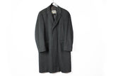 Aquascutum Coat Large / XLarge gray cashmere wool authentic made in England Jacket