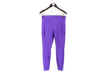 Vintage Adidas Leggings Women's Large purple 90's sport style pants 