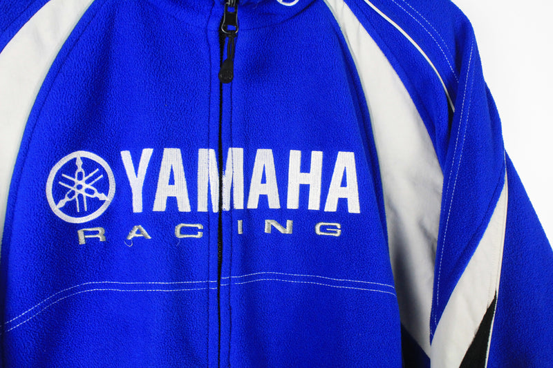 Vintage Yamaha Racing Fleece Full Zip Medium