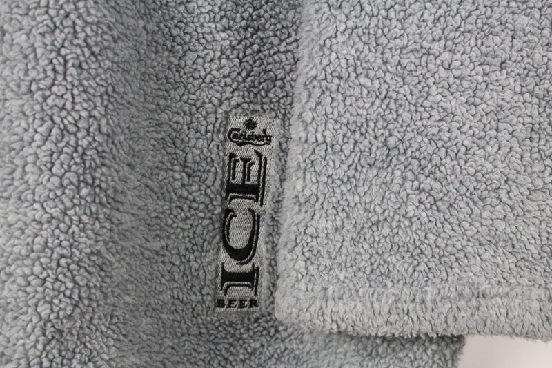 Vintage Carlsberg Fleece Half Zip XLarge