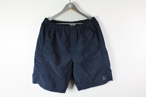 Vintage Nike Shorts Large navy blue tennis court 90s shorts
