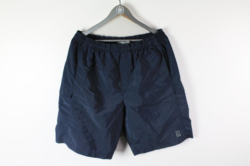 Vintage Nike Shorts Large navy blue tennis court 90s shorts
