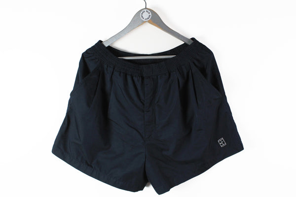 Vintage Nike Shorts XLarge navy blue tennis sport classic shorts