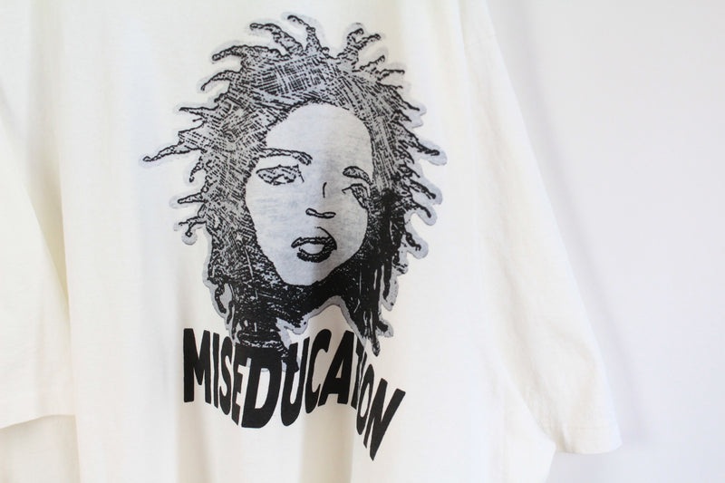 Vintage Miseducation Reprogram Lauryn Hill World Tour T-Shirt 4XLarge