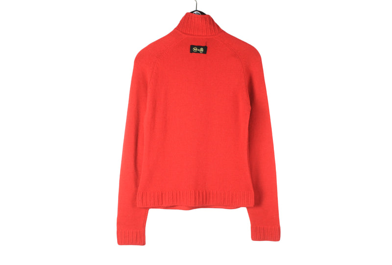 Jc De Castelbajac Sweater Half Zip Women's Medium