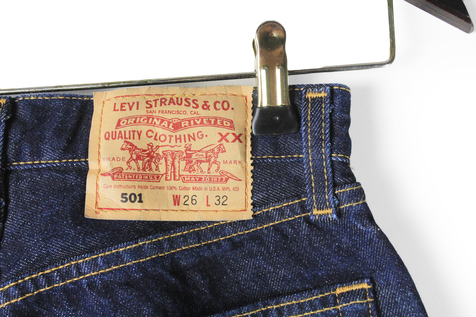 Vintage Levi's 501 Jeans W 26 L 32 – dla dushy