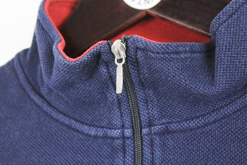 Vintage Lacoste Sweatshirt 1/4 Zip Medium