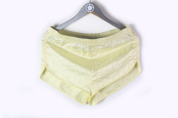 Vintage Adidas Shorts Women's D38 yellow rare bright shorts