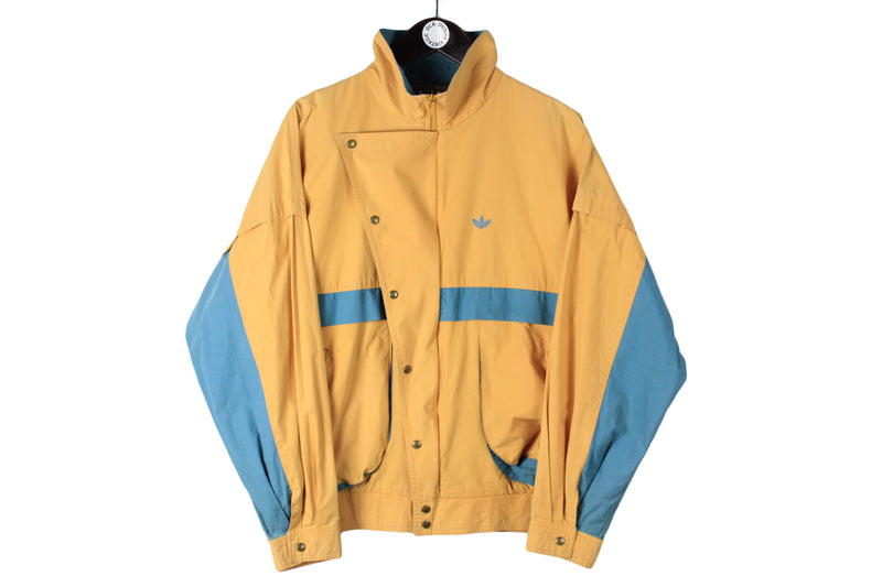 Vintage Adidas Jacket Medium windbreaker 90's retro style made in Finland authentic sport coat