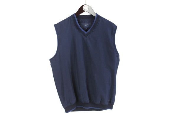 Vintage Burberry Golf Vest Medium / Large sleeveless windbreaker jacket 00s v-neck retro wear