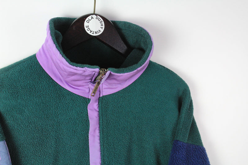 Vintage Eider Fleece Full Zip Large