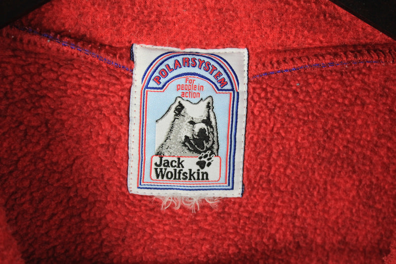 Vintage Jack Wolfskin Fleece Half Zip Large