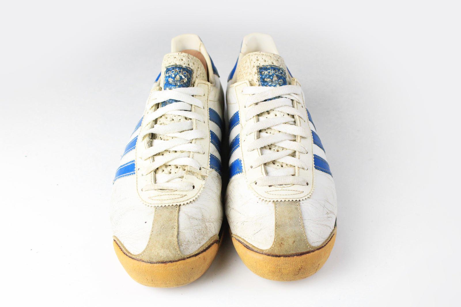 adidas gazelle silver green womens Rare Vintage 1970s Adidas Running Shoes AC 1618 ROM Canada Sneakers Si   Poppy's Vintage Clothing
