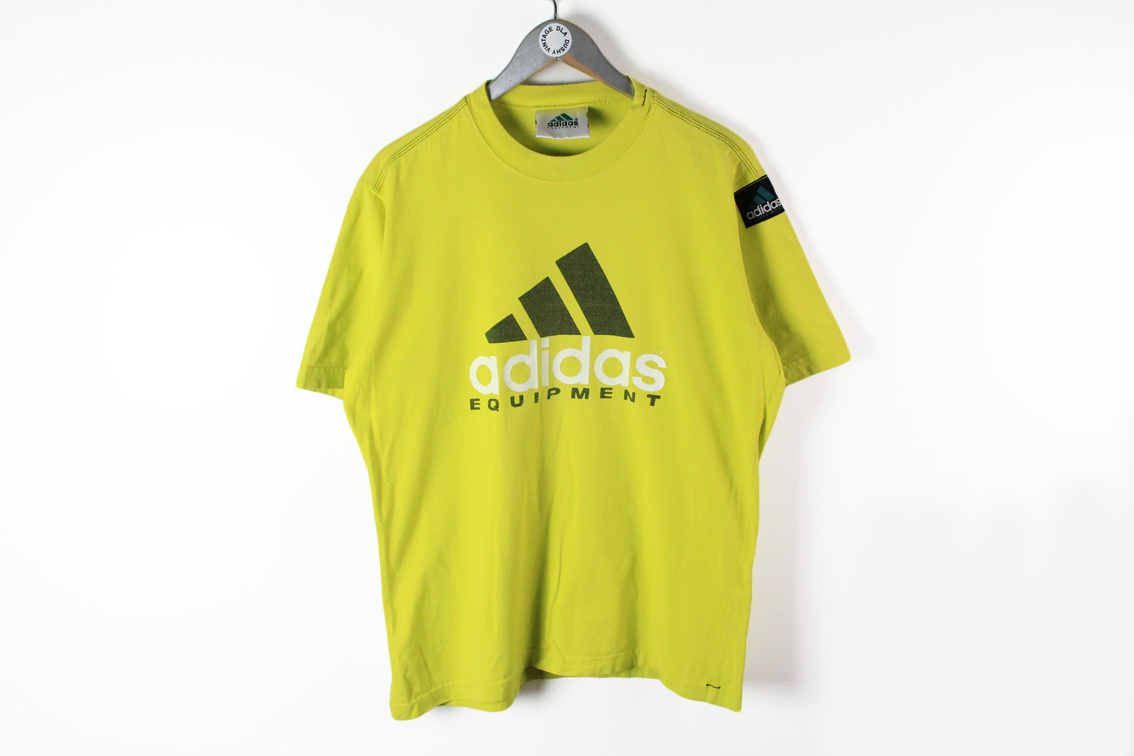 Vintage Adidas Equipment T Shirt Medium Large dla dushy