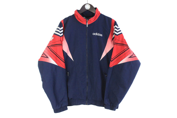 Vintage Adidas Tracksuit XLarge track jacket sport pants 90s windbreaker athletic suit