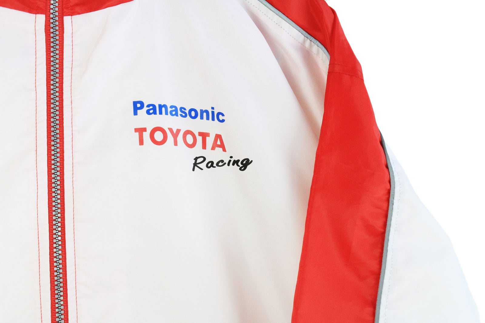 Vintage Panasonic Toyota Racing Jacket XLarge – dla dushy