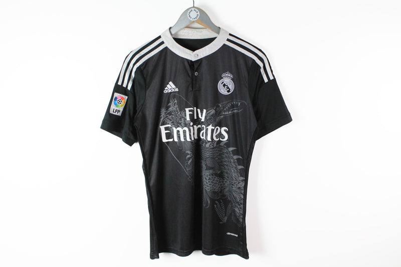 Yohji Yamamoto Adidas Real Madrid LFP 11 Bale Jersey T-Shirt Medium