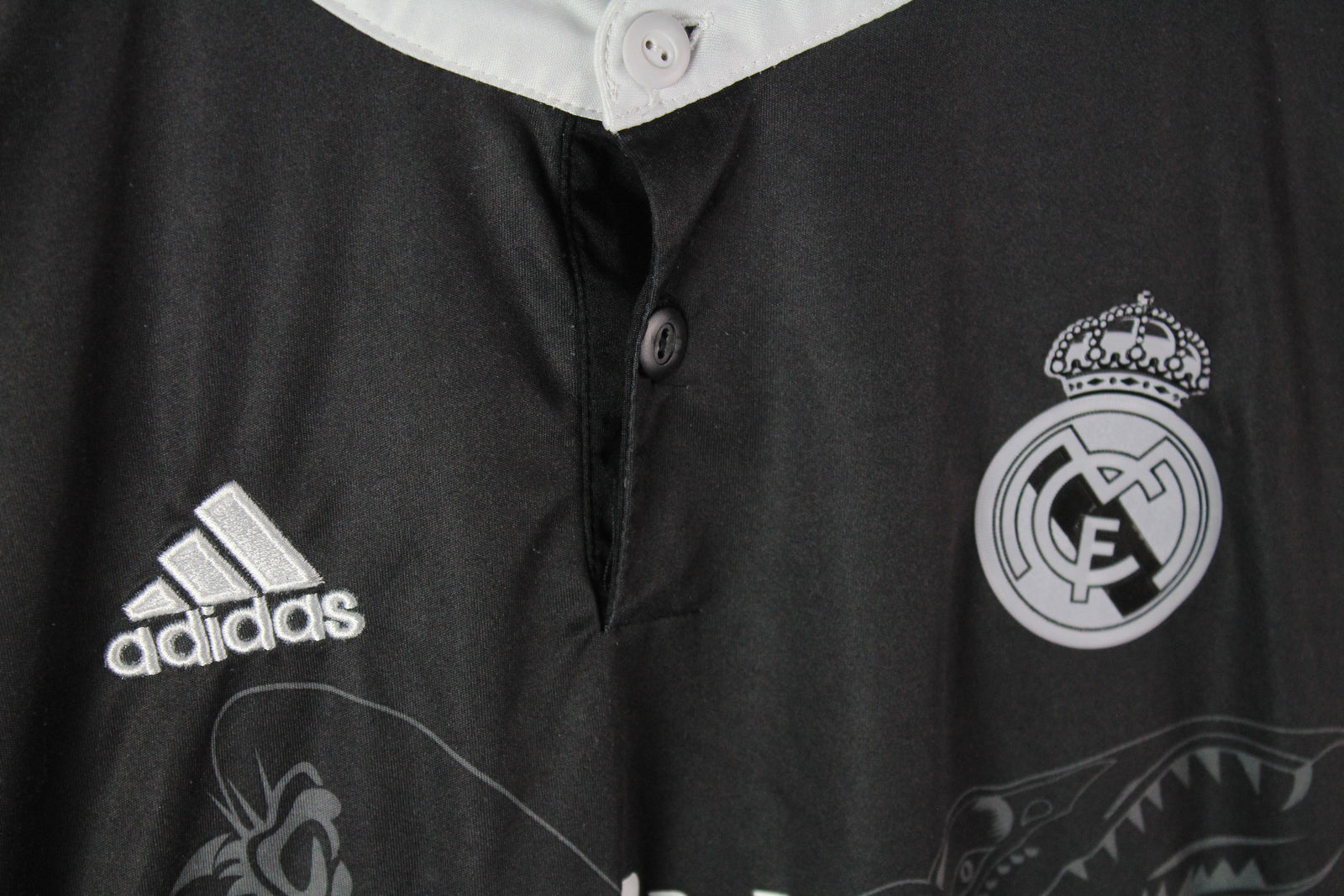 Yohji Yamamoto Adidas Real Madrid LFP 11 Bale Jersey T-Shirt Small